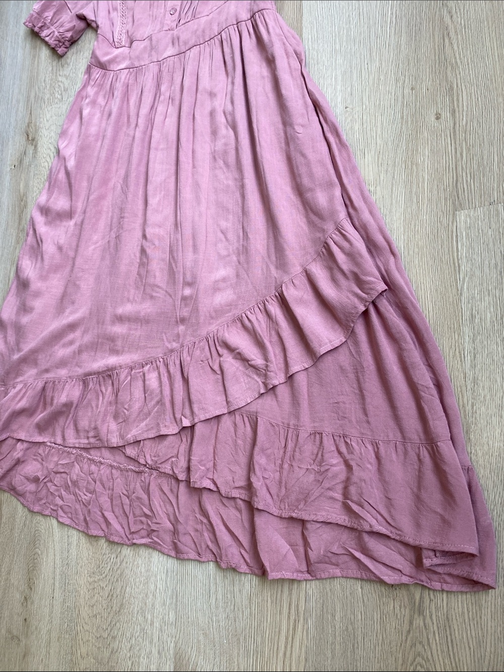 Baltic Born Dusty Rose Midi Dress - Picture 7 of 12